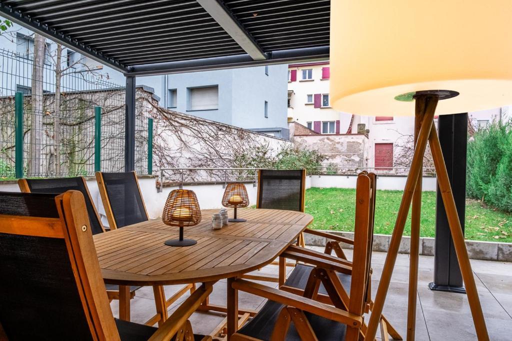 Appartement Cosy Jardin Et Terrasse Strasbourg Exterior photo
